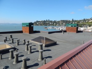Torch applied roof system installed at a condominium association, May 2013. Roof was installed over twenty-two individual million dollar condos.