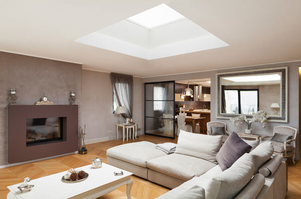 Residential Roofing with Skylights for Daylighting