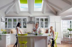 VELUX® Skylight Installation for Kitchen Daylighting